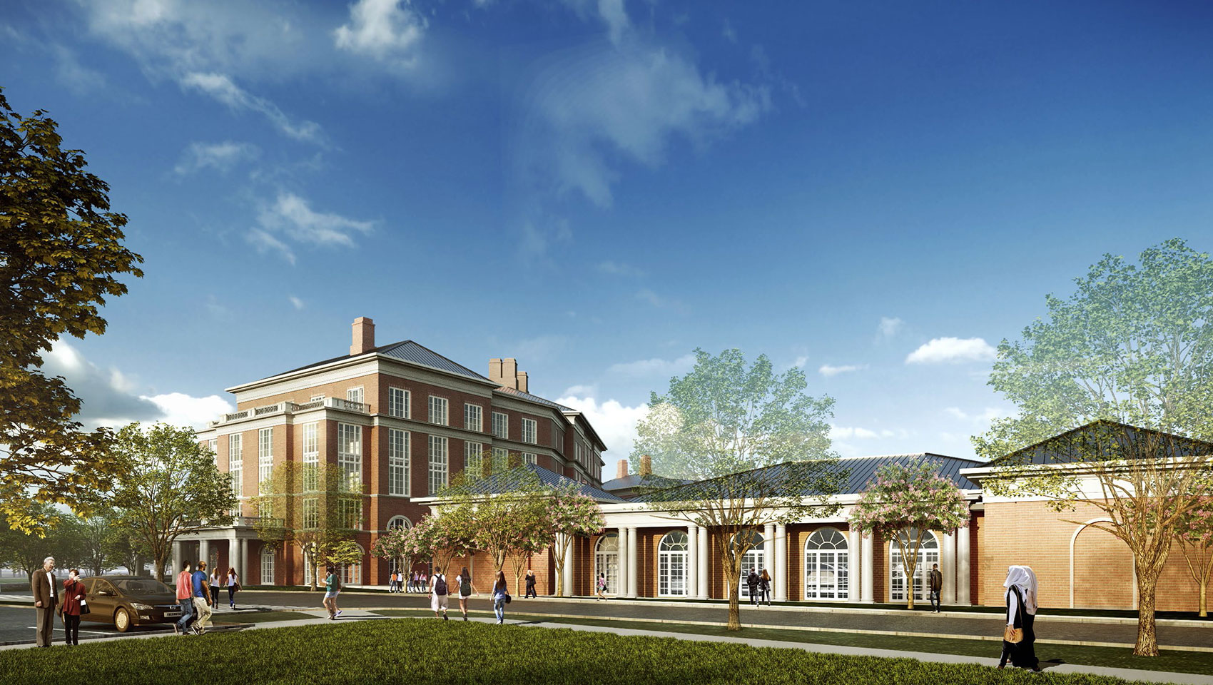 darden campus exterior