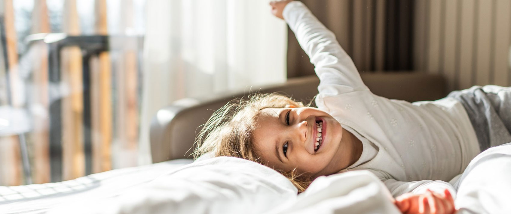 girl on bed